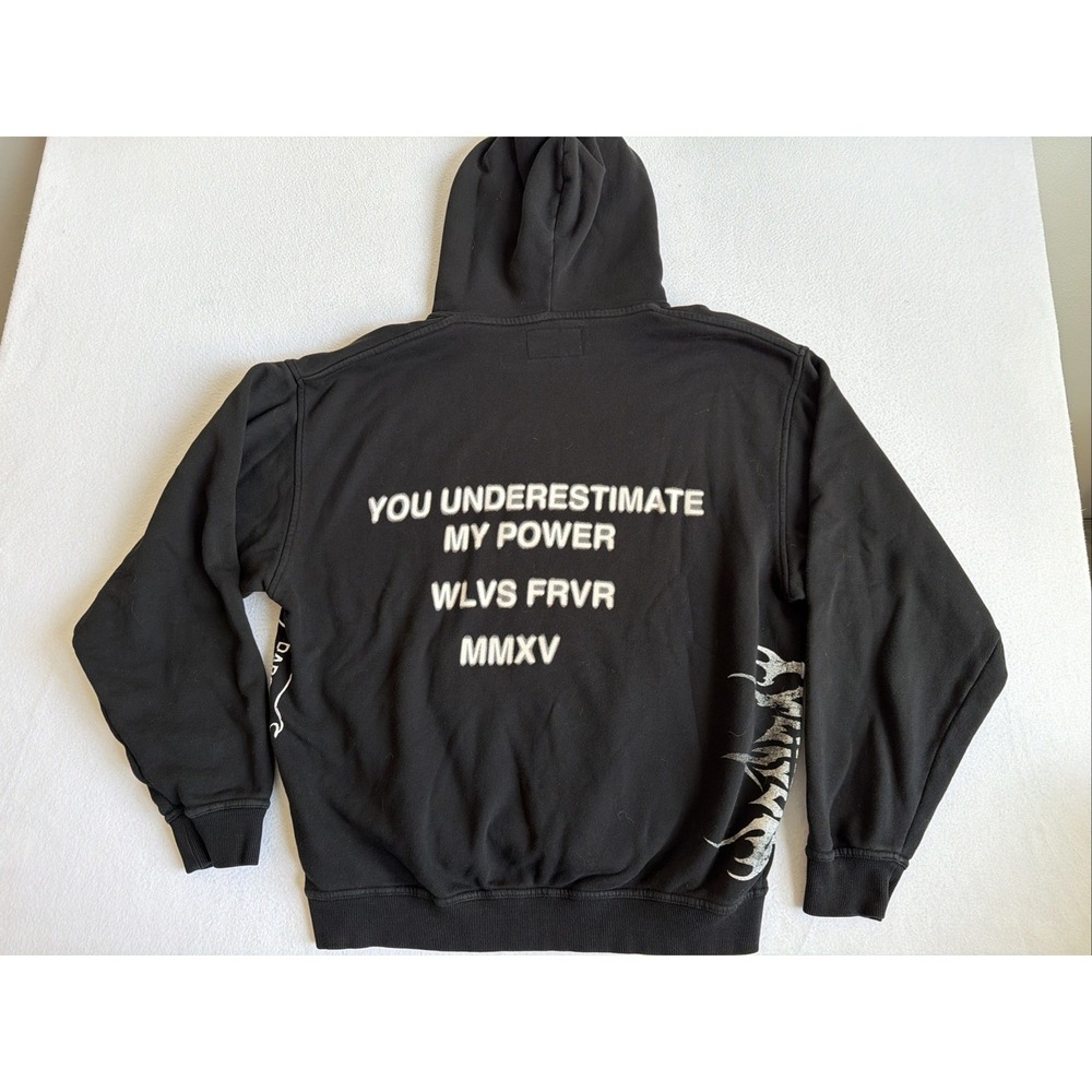 Darc Sport x STAR WARS Side by Side Anakin Dark Side Hoodie Black Mens L - Picture 2 of 5